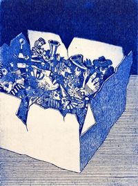 2013, Papierformat 45 x 30 cm, Plattengröße 30 x 15 cm&hellip;