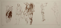 Aktfiguren, 1984 17,2x42,5&hellip;