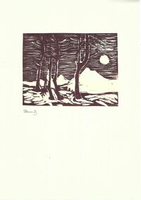 Albert Hennig - o. T. - Druck (Holz/Linol)&hellip;