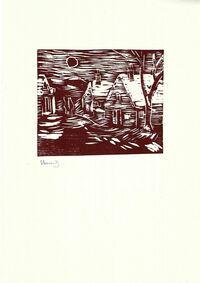 Albert Hennig - o. T. - Druck (Holz/Linol)&hellip;