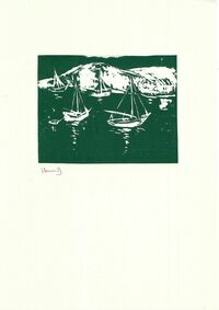 Albert Hennig - o. T. - Druck (Holz/Linol)&hellip;
