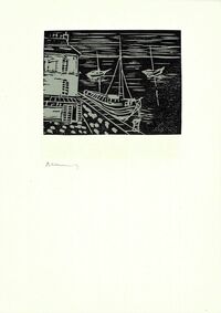 Albert Hennig - o. T. - Druck (Holz/Linol)&hellip;