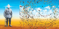 Alfred Schmidt - Grafik 5-60 - „Iris“ - Blattmaß:26x35,5 - 90€&hellip;
