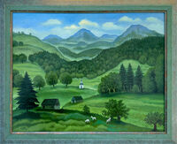Alpenlandschaft – Gerd Juhle&hellip;
