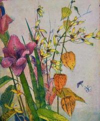 Bouquet de Fleurs, 2020, Plattengröße 27 x 35 cm, Papierformat 50 x 60 cm&hellip;