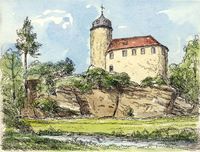 Burg Rabenstein 9x12cm&hellip;