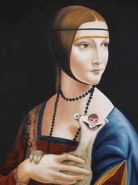 Dame mit Faultier&hellip;