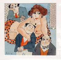 Dame mit Herren&hellip;
