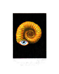 Die Reisen des Lemeul Gulliver, Farb-Holzriß 2003, 16 x 12 cm (32 x 25 cm)&hellip;