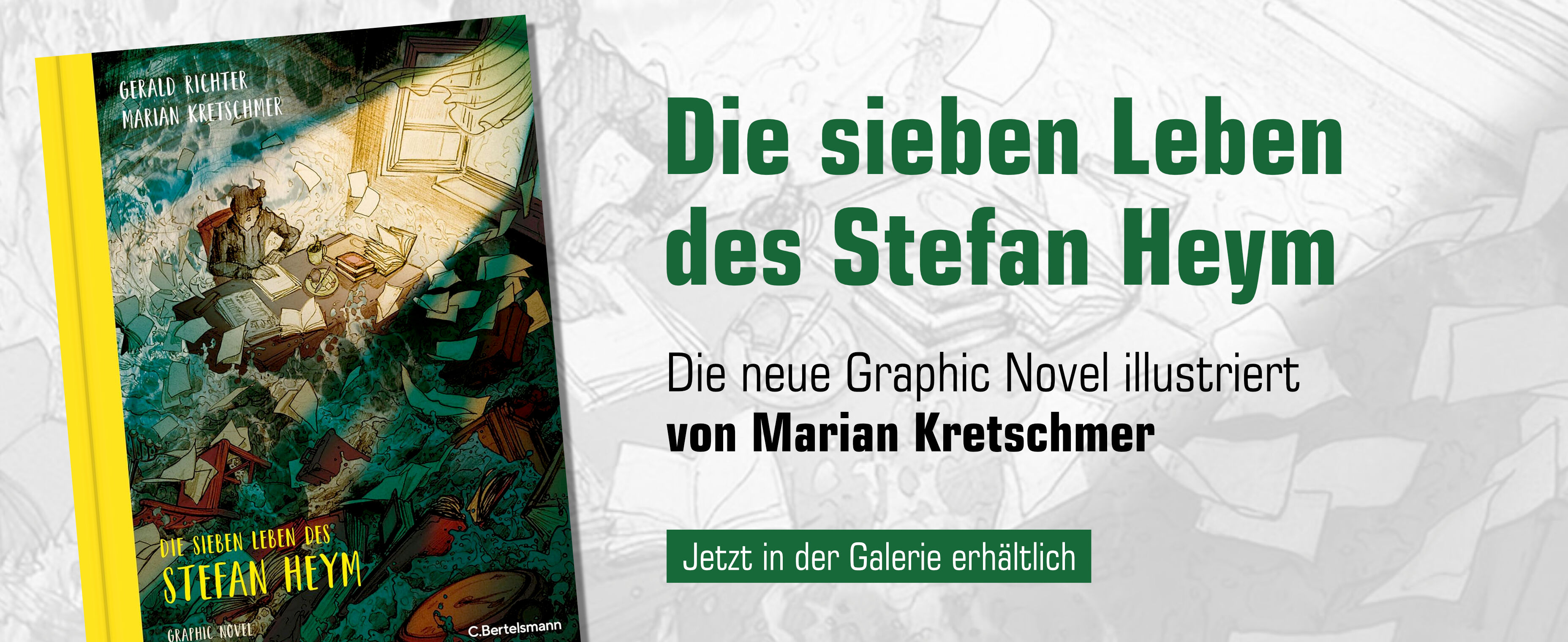 Die sieben Leben des Stefan Heym – Eine Graphic Novel von Marian Kretschmer&hellip;