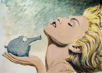 Die stummen Götter, Öl 2004-2007, 60 x 50 cm&hellip;