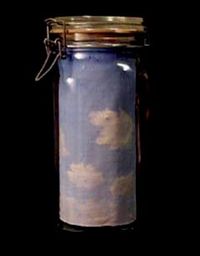 Ein anderer Teil des Waldes, Öl und Glas 1999, ca. 22 x 13 x 10 cm&hellip;