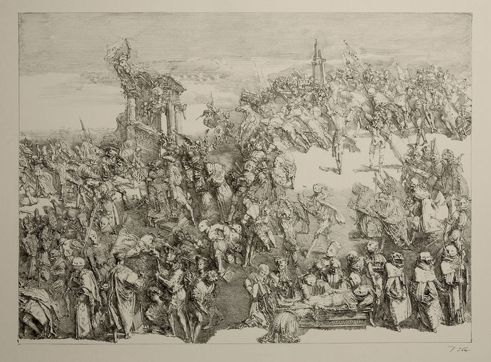 Ende d. Narrengerichtsbarkeit, 1981 27x37