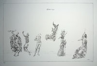 Figurenstudien, 1983 38,9x59,1&hellip;
