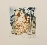 Gitarrist und Tänzerin - 10x11 - 40 €&hellip;