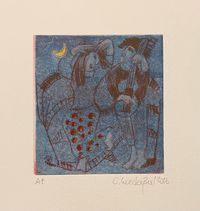 Gitarrist und Tänzerin - 10x11 - 40 €&hellip;