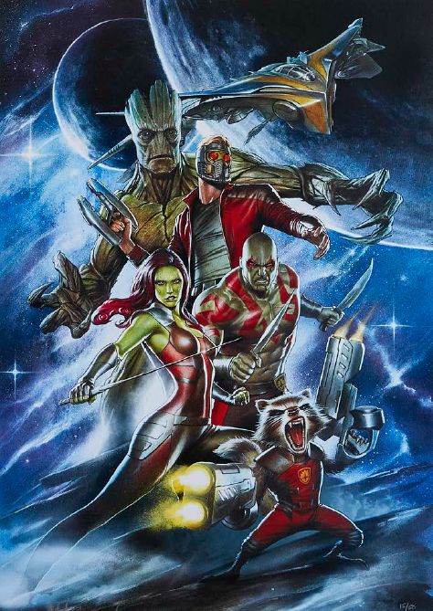 Guardians of The Galaxy - Adi Granov