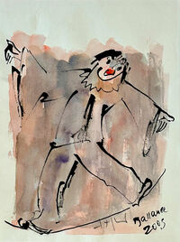 Heinz Tetzner - Balance 2005 - Aquarell&hellip;