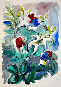 Heinz Tetzner - Blumen - Aquarell&hellip;