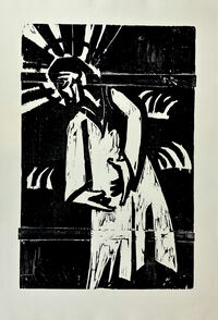 Heinz Tetzner - Vision - Holzschnitt&hellip;