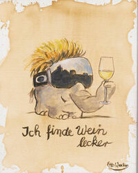 Ich finde Wein lecker&hellip;