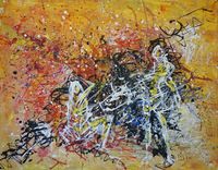 Im Licht 2019, 80x60 cm, Acryl auf Leinwand&hellip;