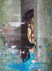 In Sichtweite 2022, 60x80 cm, Acryl auf Leinwand&hellip;