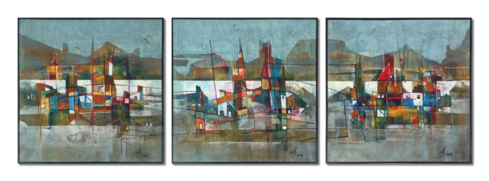 Ingo Andratschke – Ornamentale Quadrate IV