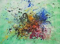 Licht und Schatten 2019, 80x60 cm, Acryl auf Leinwand&hellip;