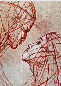 Liebe und Demut - 30x40&hellip;