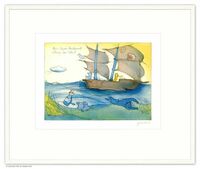 Medusa Variation 2-2, Holzschnitt 2007, (ca. 50 x 23 cm)&hellip;