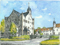 Schloß Klaffenbach 9x12cm&hellip;