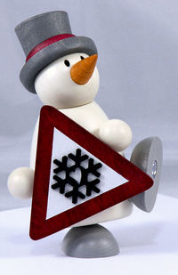 Schneemänner mit Schild&hellip;