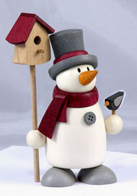 Schneemänner mit Vogelhaus&hellip;