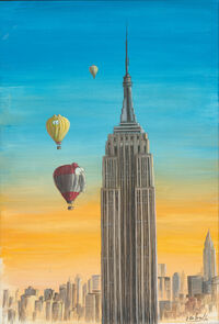 Sequenz II - Reflektion 5, Öl 2008, 100 x 80 cm&hellip;