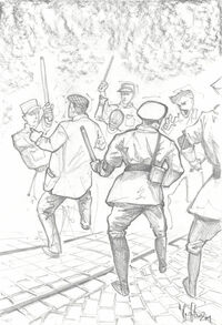 Skizze zum Buch "Die sieben Leben des Stefan Heym"&hellip;