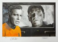 Star Trek - CAPTAIN TO CAPTAIN - Zeichnung auf Papier&hellip;