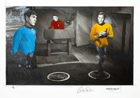 Star Trek - MOLECULAR TRANSPORTATION - Zeichnung auf Papier&hellip;