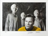 Star Trek - TO SEEK OUT NEW LIFE FORMS - Zeichnung auf Papier&hellip;