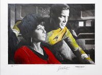 Star Trek - TREK TEAM TREKING - Zeichnung auf Papier&hellip;