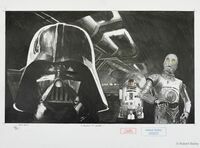 Star Wars - REASON TO DEFER - Zeichnung auf Papier&hellip;