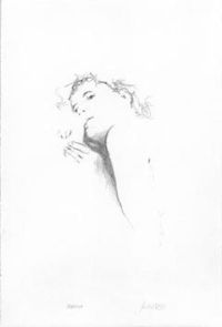Syrinx, Bleistift auf Bütten 2009, 20 x 30 cm,&hellip;