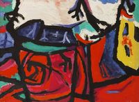 Titel: Winterlandschaft Maße: ca105x85cm Technik: Öl auf Hartfaser Preis: 3.000 €&hellip;
